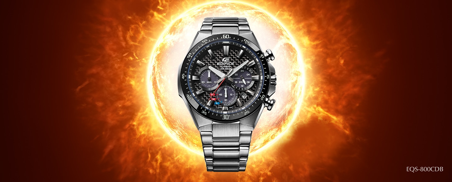 solar charged watch