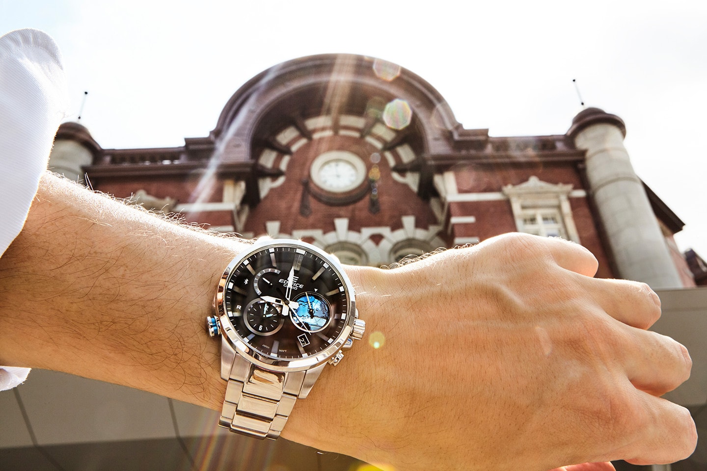 casio edifice time traveller