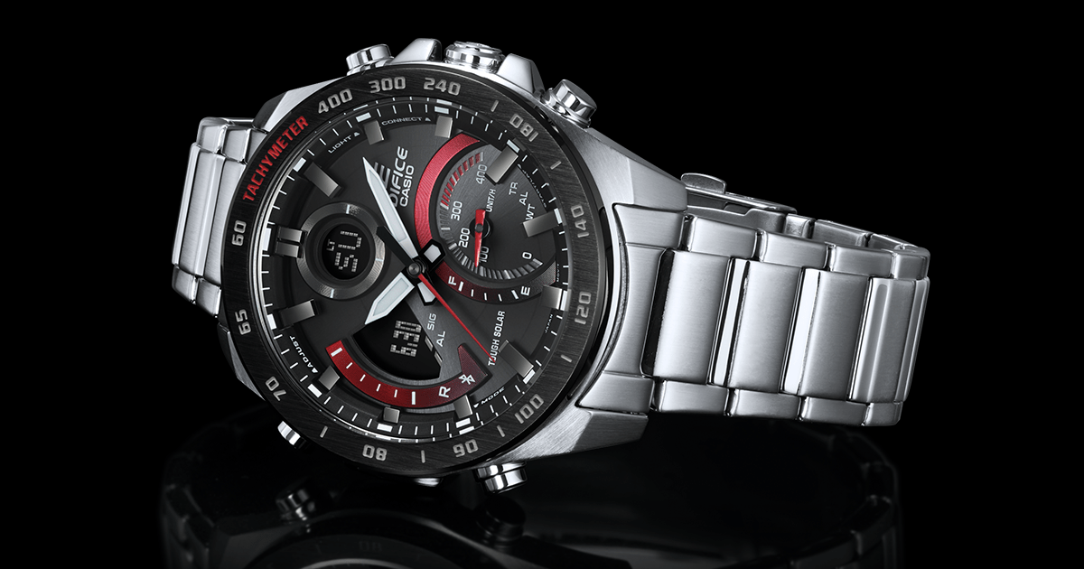 casio edifice resin band
