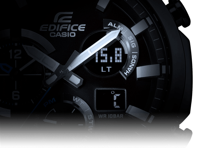 casio edifice temperature